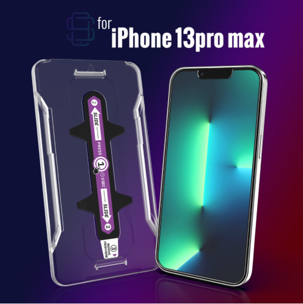 Folie sticla iPhone 13 Pro Max, set 2 bucati